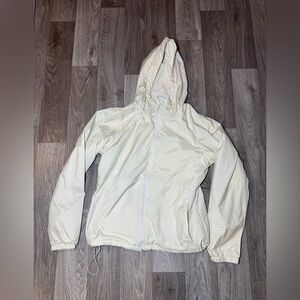 Columbia Womans Winbbreaker Fleece Lined Hooded Full Zip Jacket Size Medium